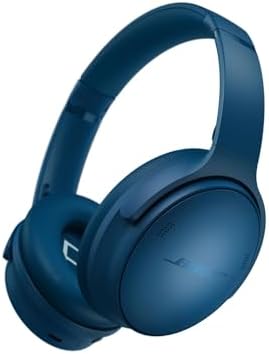 Bose QuietComfort Headphones - Wireless Bluetooth Headphones, Active Over Ear Noise Cancelling and Mic, USB-C Charging, Deep Bass, Up to 24 Hours of Playtime, Twilight Blue - Limited Edition Color - Image 2