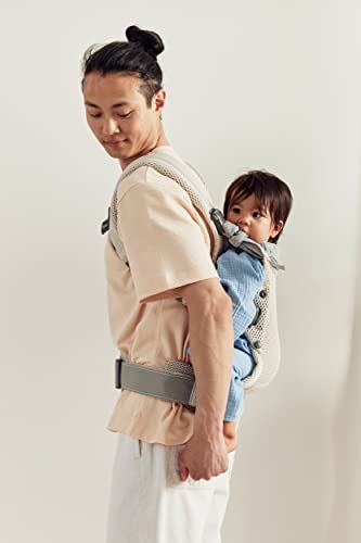 BabyBjörn Baby Carrier Harmony, Cream, 3D Mesh, 3-in-1 Ergonomic Baby Carrier; Newborn, Facing-in, Outward-Facing, and Back Carrying Positions Supported (7-40 lbs), Newborn to Toddler - Image 7