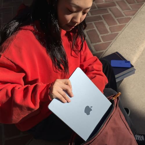 Apple 2025 MacBook Air 13-inch Laptop with M4 chip: Built for Apple Intelligence, 13.6-inch Liquid Retina Display, 16GB Unified Memory, 256GB SSD Storage, 12MP Center Stage Camera, Touch ID; Sky Blue - Image 3