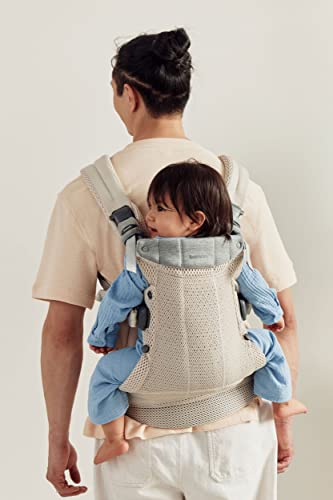 BabyBjörn Baby Carrier Harmony, Cream, 3D Mesh, 3-in-1 Ergonomic Baby Carrier; Newborn, Facing-in, Outward-Facing, and Back Carrying Positions Supported (7-40 lbs), Newborn to Toddler - Image 4