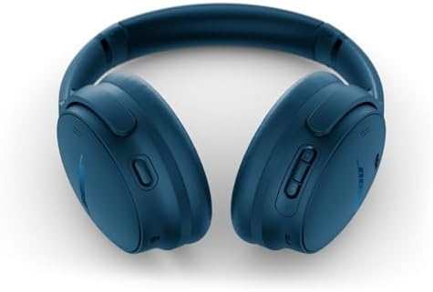 Bose QuietComfort Headphones - Wireless Bluetooth Headphones, Active Over Ear Noise Cancelling and Mic, USB-C Charging, Deep Bass, Up to 24 Hours of Playtime, Twilight Blue - Limited Edition Color - Image 5