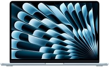 Apple 2025 MacBook Air 13-inch Laptop with M4 chip: Built for Apple Intelligence, 13.6-inch Liquid Retina Display, 16GB Unified Memory, 256GB SSD Storage, 12MP Center Stage Camera, Touch ID; Sky Blue - Image 2