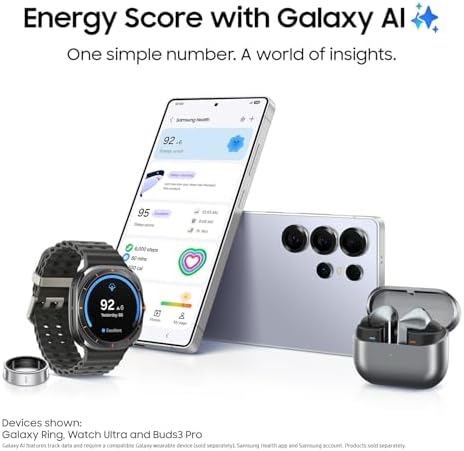 SAMSUNG Galaxy S25 Ultra, 512GB Smartphone, Unlocked Android, AI Night Mode Camera, Snapdragon 8 Elite Fast Processor, 5000mAh Battery, Built-in S Pen, 2025, US 1 Yr Warranty, Titanium Black - Image 9