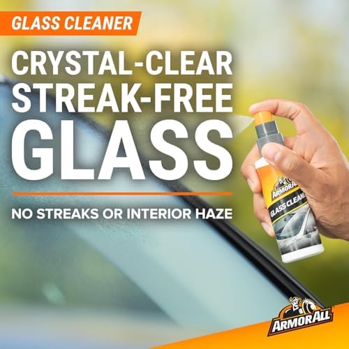 Armor All Car Wash and Car Interior Cleaner Kit, Includes Towel, Tire Foam, Glass Spray, Protectant Spray and Cleaning Spray, Multicolor, 5 Count (Pack of 1) - Image 5