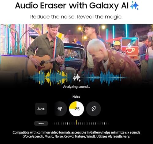 SAMSUNG Galaxy S25 Ultra, 512GB Smartphone, Unlocked Android, AI Night Mode Camera, Snapdragon 8 Elite Fast Processor, 5000mAh Battery, Built-in S Pen, 2025, US 1 Yr Warranty, Titanium Black - Image 5