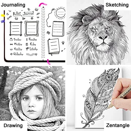 Muchcute Micro Fineliner Drawing Art Pens: 12 Black Fine Line Waterproof Ink Set Artist Supplies Archival Inking Markers Liner Sketch Outline Anime Gifts Manga Sketching Watercolor Zentangle Kit Stuff - Image 7
